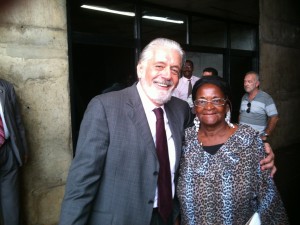Jaques Wagner e dona Carmem Costa (Política Livre)