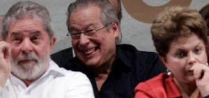 Lula, José Dirceu e Dilma
