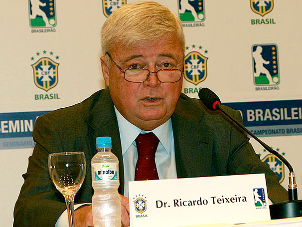 O ex-presidente da CBF Ricardo Teixeira