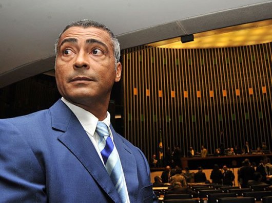 O senador Romário (Podemos-RJ) O senador Romário (Podemos-RJ)