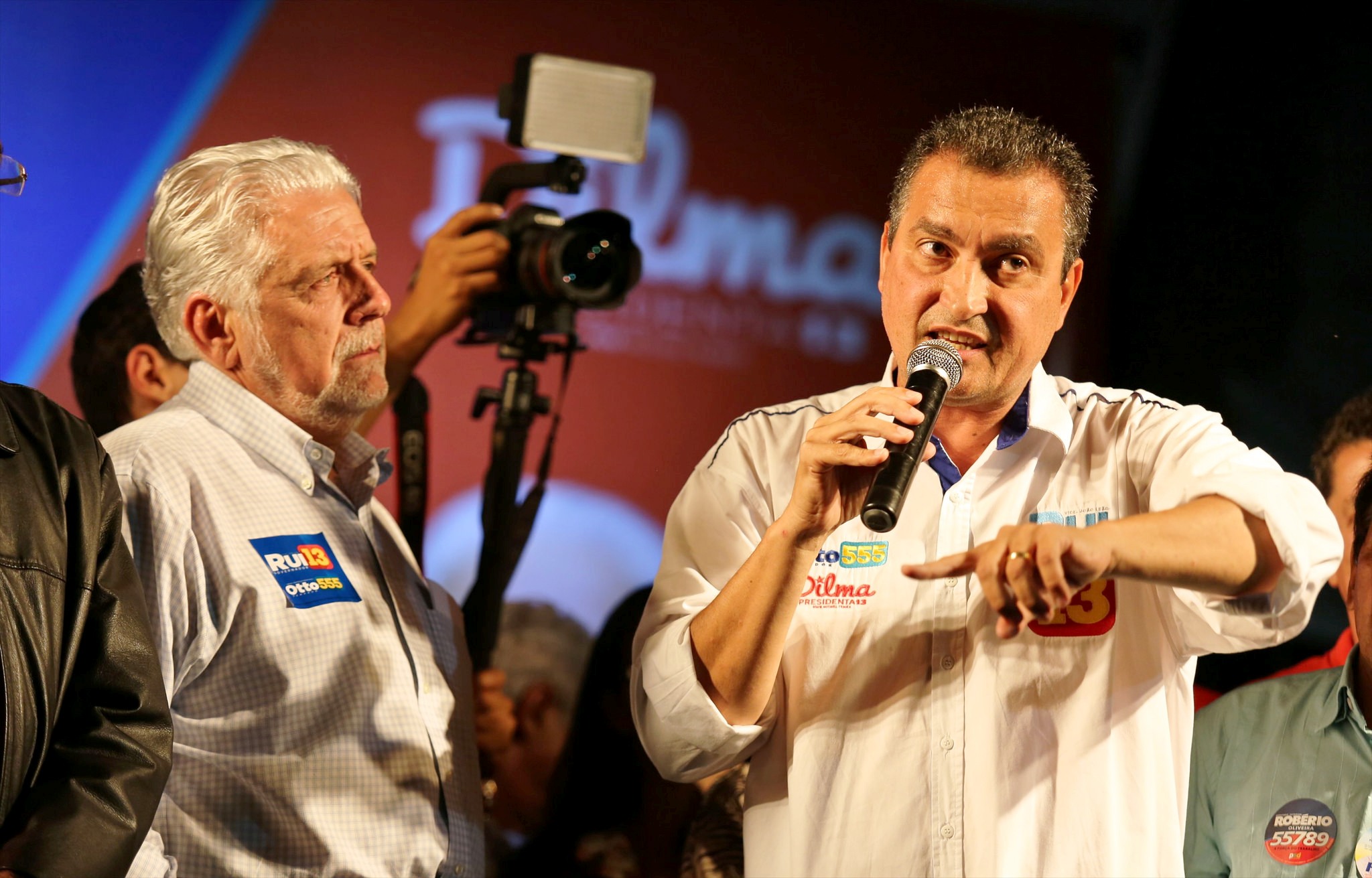 Jaques Wagner e Rui Costa