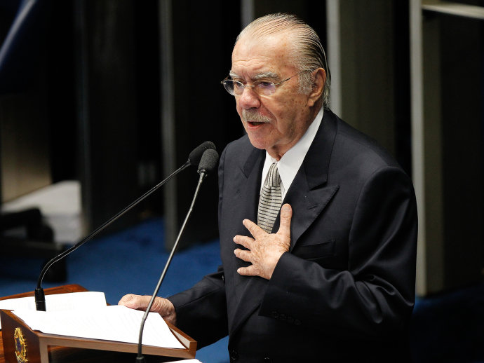 O ex-presidente José Sarney