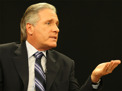 Roberto Justus, apresentador do programa Aprendiz, da Rede Bandeirantes