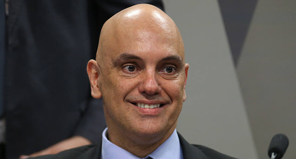 O ministro Alexandre de Moraes, do Supremo Tribunal Federal (STF)