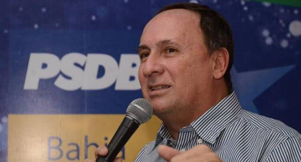 O prefeito eleito de Mata de São João, João Gualberto (PSDB)