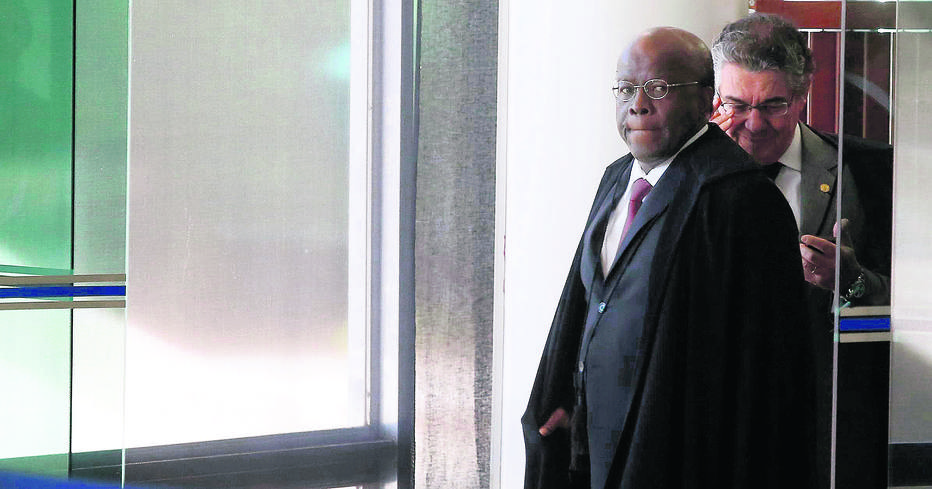 O ex-presidente do Supremo Tribunal Federal (STF) Joaquim Barbosa