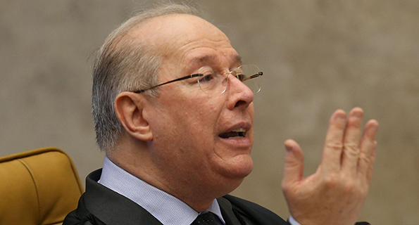 O ministro Celso de Mello, decano do Supremo Tribunal Federal (STF)
