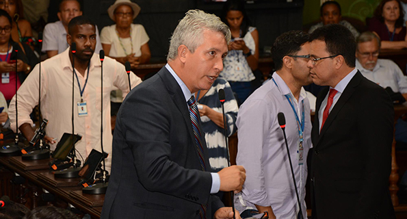 O vereador Henrique Carballal (PDT)