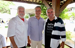 Jaques Wagner, Rui Costa e Angelo Coronel