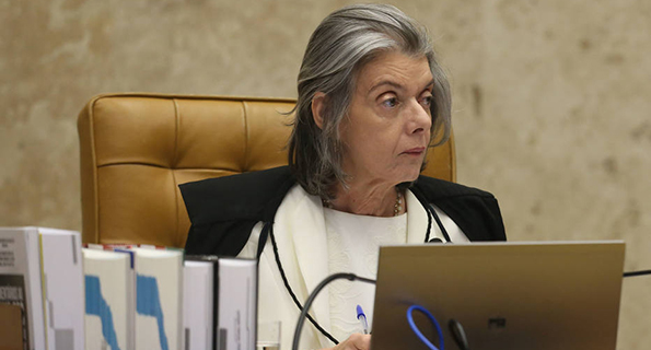 A ministra Cármen Lúcia, do Supremo Tribunal Federal (STF)