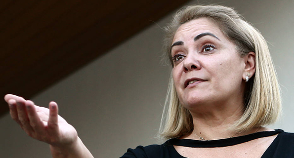 Ána Cristina Valle, ex-mulher do presidente Jair Bolsonaro