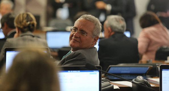 O senador Renan Calheiros (MDB-AL)