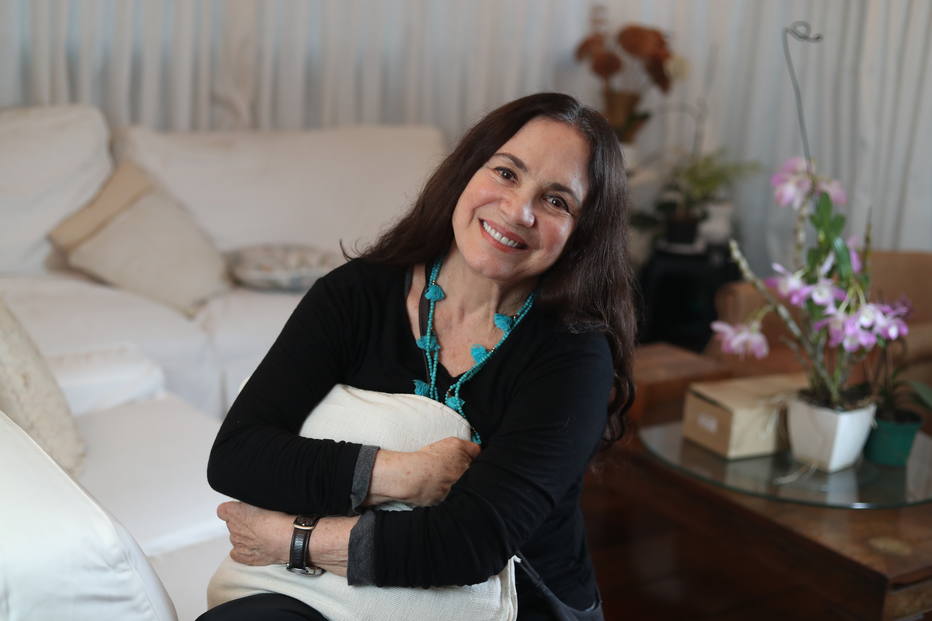 A atriz Regina Duarte