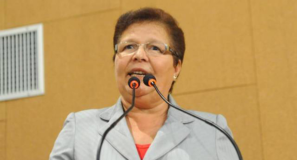 A deputada Fátima Nunes A deputada Fátima Nunes