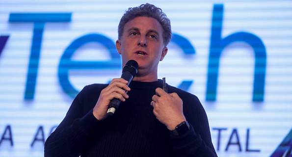 O apresentador Luciano Huck O apresentador Luciano Huck