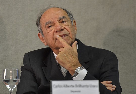 O coronel reformado do Exército Carlos Alberto Brilhante Ustra