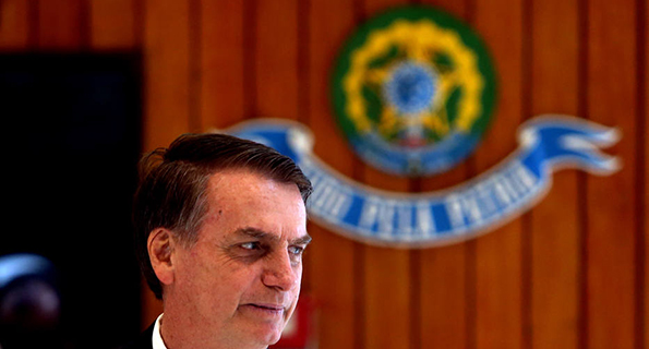 O presidente Jair Bolsonaro
