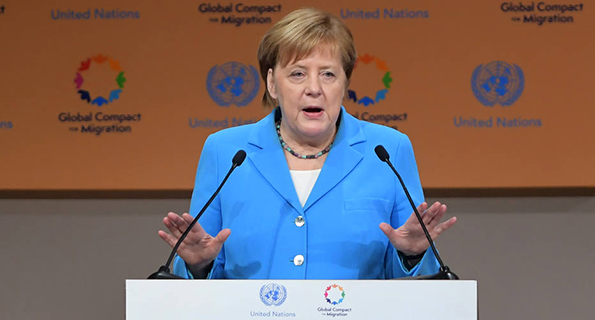 A premiê da Alemanha, Angela Merkel