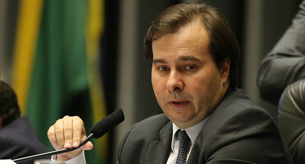 O presidente da Câmara dos Deputados, Rodrigo Maia (DEM-RJ)