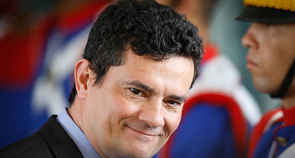 O ministro da Justiça e Segurança Pública, Sergio Moro