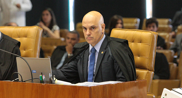 O ministro Alexandre de Moraes, do STF (Supremo Tribunal Federal)