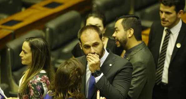 O deputado federal Eduardo Bolsonaro (PSL-SP)
