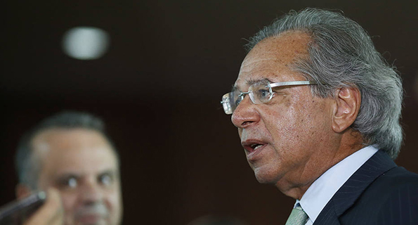 O ministro da Economia, Paulo Guedes O ministro da Economia, Paulo Guedes