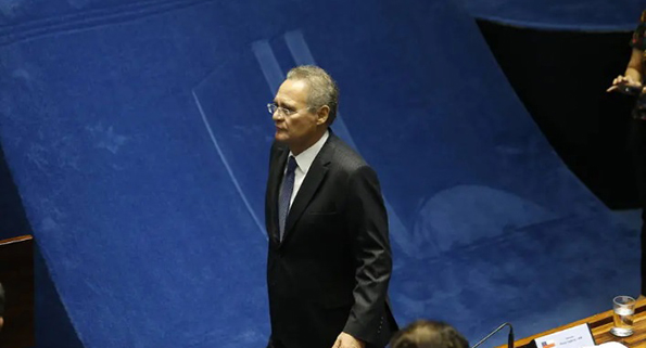 O senador Renan Calheiros (MDB-AL)