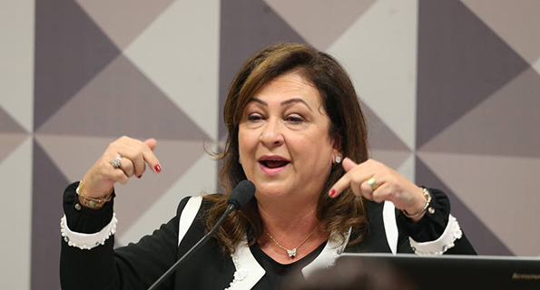 A senadora Kátia Abreu (PP-TO) A senadora Kátia Abreu (PP-TO)