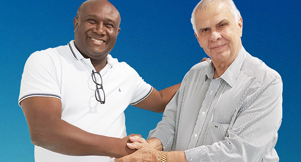 Irmão Lázaro e José Carlos Araújo Irmão Lázaro e José Carlos Araújo