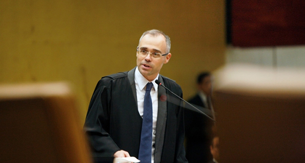 O ministro da Justiça, André Mendonça