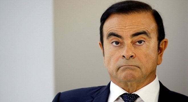 O ex-presidente da Nissan-Renault, Carlos Ghosn