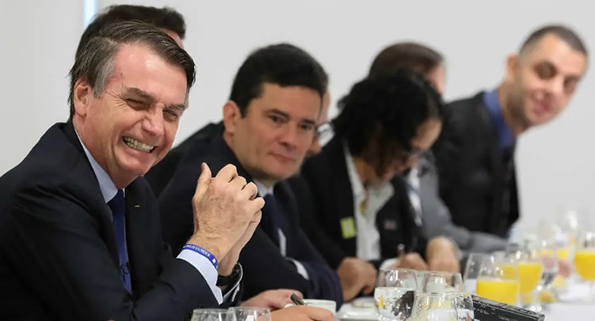 Jair Bolsonaro e Sergio Moro Jair Bolsonaro e Sergio Moro