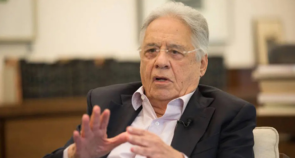 O ex-presidente Fernando Henrique Cardoso