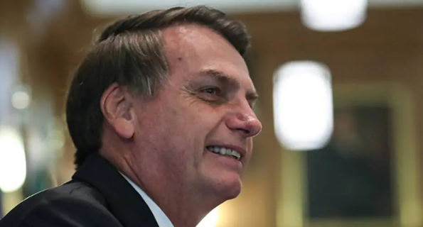 O presidente Jair Bolsonaro O presidente Jair Bolsonaro