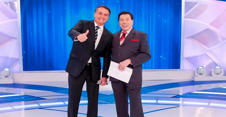 Jair Bolsonaro e Silvio Santos Jair Bolsonaro e Silvio Santos