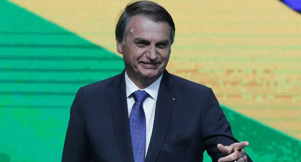 O presidente Jair Bolsonaro O presidente Jair Bolsonaro