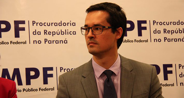 O procurador da República Deltan Dallagnol, chefe da Força-Tarefa da Lava Jato em Curitiba