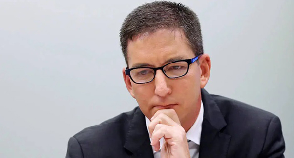 O jornalista Glenn Greenwald, do site The Intercept Brasil