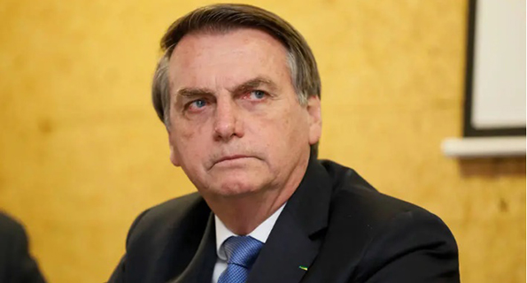 O ex-presidente Jair Bolsonaro