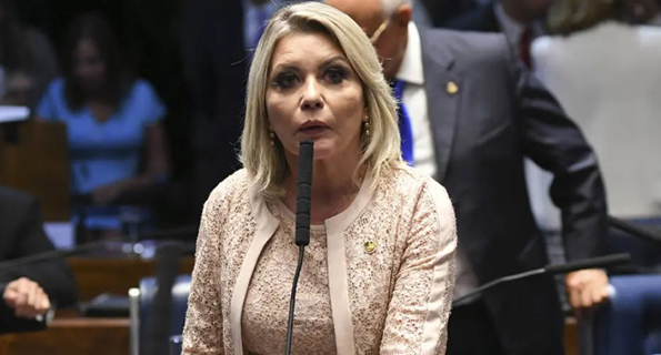 A senadora Juíza Selma (Podemos), cassada pelo Tribunal Superior Eleitoral (TSE) por caixa 2 e abuso de poder econômico A senadora Juíza Selma (Podemos), cassada pelo Tribunal Superior Eleitoral (TSE) por caixa 2 e abuso de poder econômico